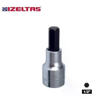 İzeltaş H6 1/2 6 mm Lokmalı Allen Uç Kısa Uç