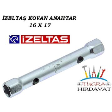 İzeltaş İki Ağız Kovan 16 x 17 mm Anahtar
