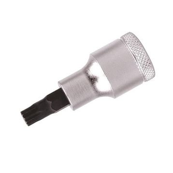İzeltaş Kısa Boy Yivli 5 mm 1/2'' Oniki Köşe Lokmalı Bits Uç