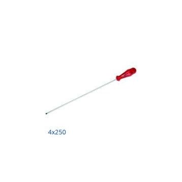 İzeltaş Kraft 4x250 mm Süngüsü Uzun Düz Tornavida