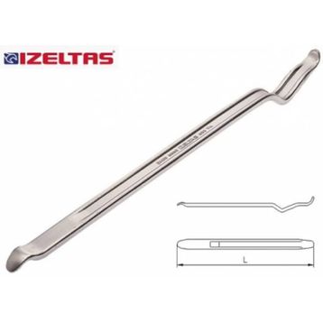 İzeltaş Oluklu Kıvrık Uçlu 6360 26 0600 Levye