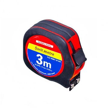 İzeltaş Plastik 3x16 mm Şerit Metre