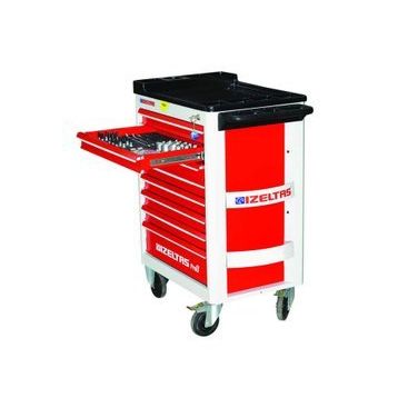 İzeltaş Pro 8241001209 206 Parça 8 Çekmeceli Takım Dolabı Seti