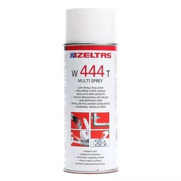 İzeltaş W444T 400 ml Çok Amaçlı Yağlama ve Pas Sökücü Multi Sprey