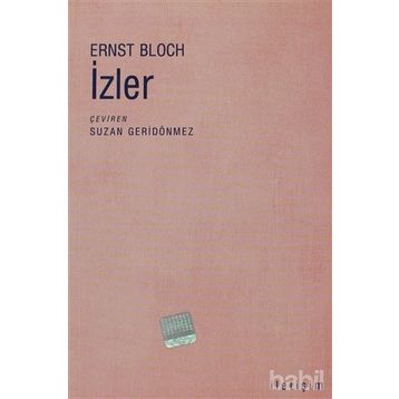 İZLER - ERNST BLOCH
