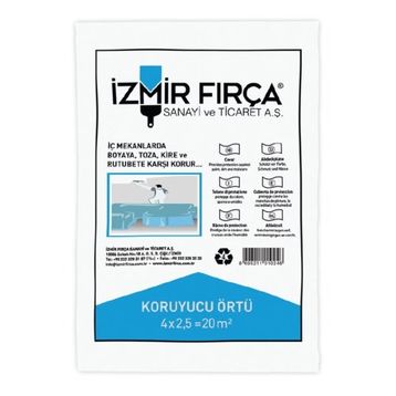 İzmir Fırça 20 M2 Koruyucu Örtü