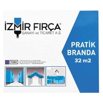 İzmir Fırça 32 M2 Poşetli Kalın Pratik Branda