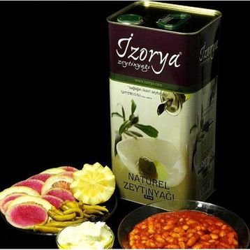 İzorya 5 lt Naturel Birinci Zeytinyağı