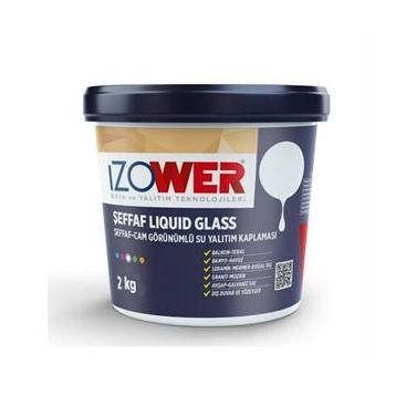 İzower 2 kg Şeffaf Liquid Glass Su Yalıtım Kaplaması