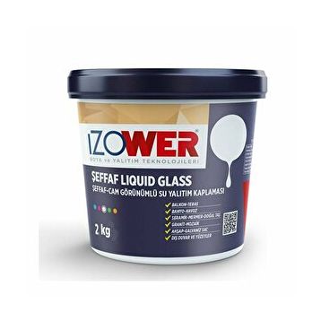 İzower 2 kg Şeffaf Liquid Glass Su Yalıtım Kaplaması