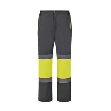 Izrasa SMP-G Sarı Softshell Kumaş Teknik Kontrast Pantolon