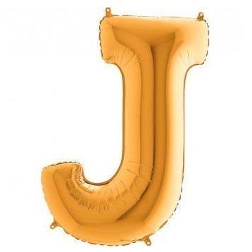 J Harf Gold 40 cm Folyo Balon