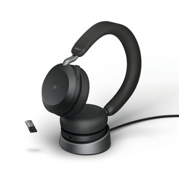 Jabra Evolve2 75 Şarj İstasyonlu Bluetooth Kulaklık