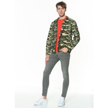 Jack & Jones 12109954 Gri Erkek Jean Pantolon
