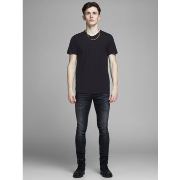 Jack & Jones 12133914-B Basic Siyah Erkek T-shirt