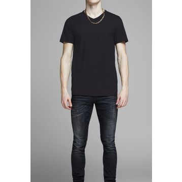 Jack & Jones 12133914-B Basic Siyah Erkek T-shirt