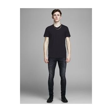 Jack & Jones 12133914-B Basic Siyah Erkek T-shirt