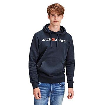 Jack & Jones 12137054-NBL Corp Old Logo Erkek Lacivert Sweatshirt