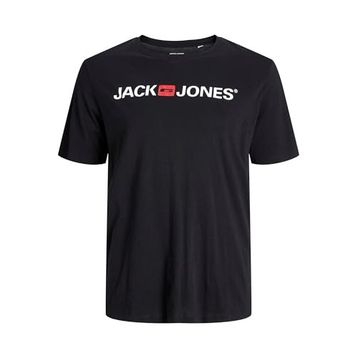 Jack & Jones 12137126 Jjecorp Logo Tee Ss Crew Neck Noos Siyah Erkek T-shirt