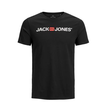 Jack & Jones 12137126 Jjecorp Logo Tee Ss Crew Neck Noos Siyah Erkek T-shirt