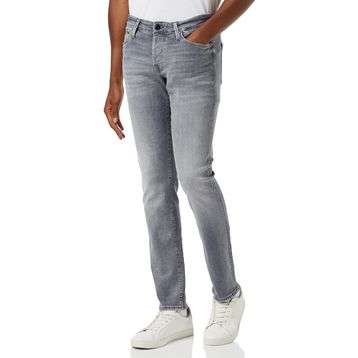 Jack & Jones 12147024 Jjıglenn Gri Erkek Jeans