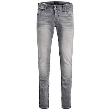 Jack & Jones 12147024 Jjıglenn Gri Erkek Jeans
