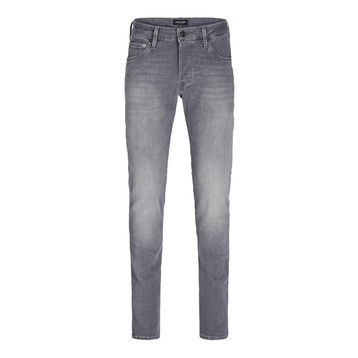 Jack & Jones 12147024 Jjıglenn Gri Erkek Jeans