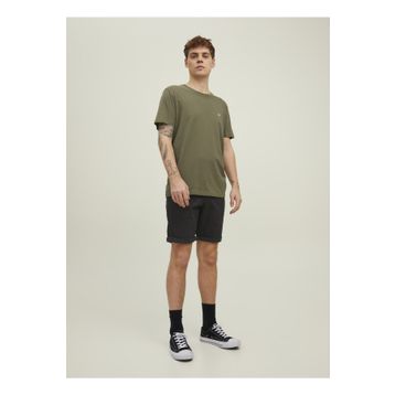Jack & Jones 12165604 Siyah Herren JJi Bowie Solid Sa Erkek Şort