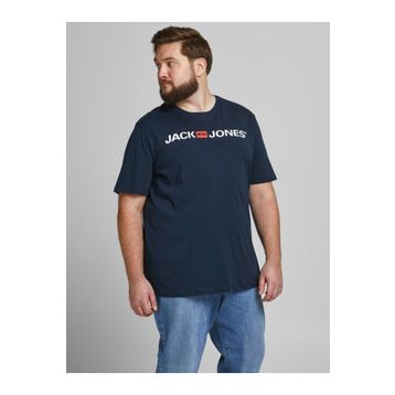 Jack & Jones 12184987 Lacivert Jack Jones Yazılı Erkek T-shirt