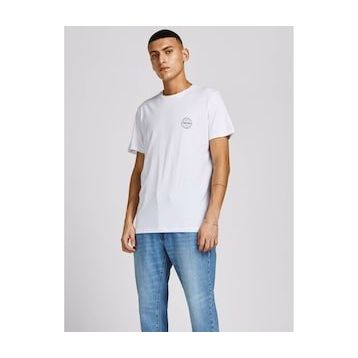Jack & Jones 12205022 Beyaz Erkek T-shirt