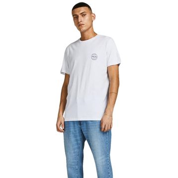 Jack & Jones 12205022 Beyaz Erkek T-shirt