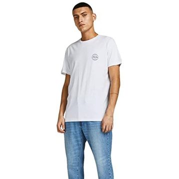 Jack & Jones 12205022 Beyaz Erkek T-shirt