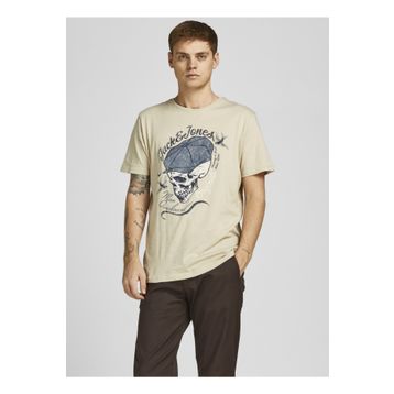 Jack & Jones 12205684 Jordome Tee Bisiklet Yaka Standart Kalıp Baskılı Erkek T-shirt