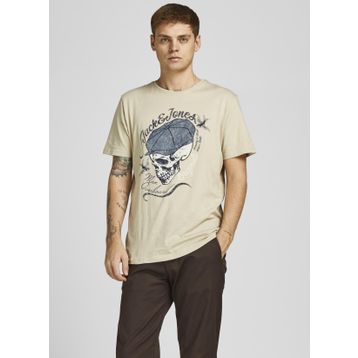 Jack & Jones 12205684 Jordome Tee Bisiklet Yaka Standart Kalıp Baskılı Erkek T-shirt