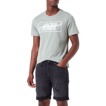 Jack & Jones 12207320 Siyah Erkek Kot Şort