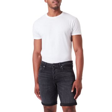Jack & Jones 12207320 Siyah Erkek Kot Şort