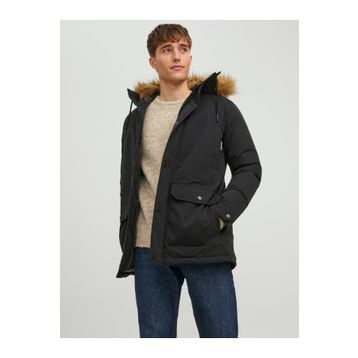 Jack & Jones 12211948 Erkek Kapüşonlu Kaban
