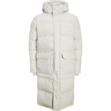 Jack & Jones 12215143 Jorsence Long Puffer Krem Erkek Günlük Mont