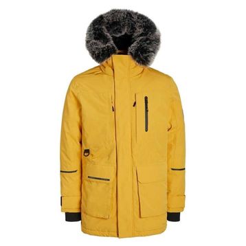 Jack & Jones 12215576-Mango Jcoexped Parka Sarı Erkek Mont