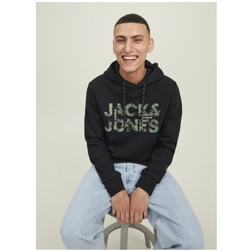 Jack & Jones 12216242 Siyah Erkek Sweatshirt