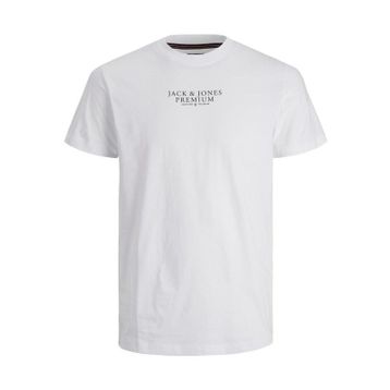 Jack & Jones 12217167 Jprbluarchie SS TEE Crew Neck Noos Bisiklet Yaka Düz Beyaz Erkek T-shirt