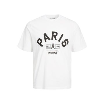 Jack & Jones 12232261 Beyaz Jorbig City Erkek T-shirt