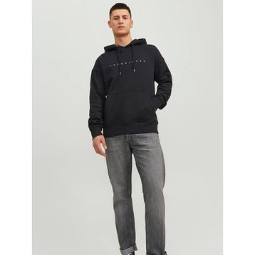 Jack & Jones 12233972-B Siyah Star Erkek Sweatshirt