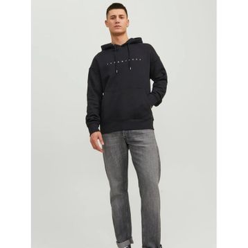 Jack & Jones 12233972-B Siyah Star Erkek Sweatshirt