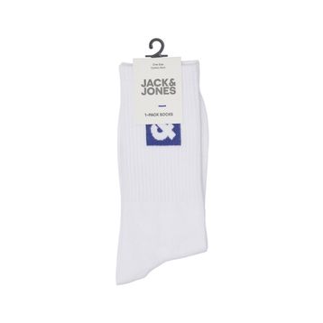 Jack & Jones 12234438 Jacli Logo Tennis Beyaz Erkek Çorap