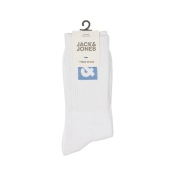 Jack & Jones 12234438 Jacli Logo Tennis Beyaz Erkek Çorap