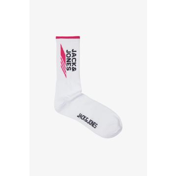 Jack & Jones 12234472-Pink Jacluca Logo Tennıs Sock Pembe Erkek Çorap