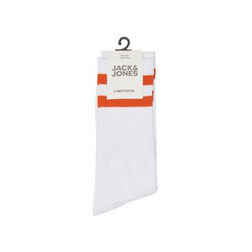 Jack & Jones 12234474_JACKAYDEN TENNIS Beyaz Erkek Çorap