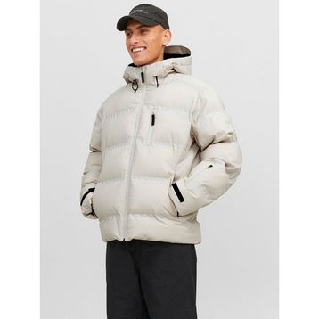 Jack & Jones 12238998 Bej Erkek Mont