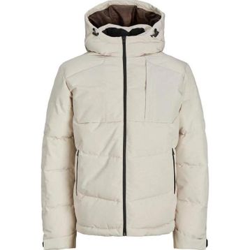 Jack & Jones 12239001 Jcootis Puffer SN Bej Erkek Mont